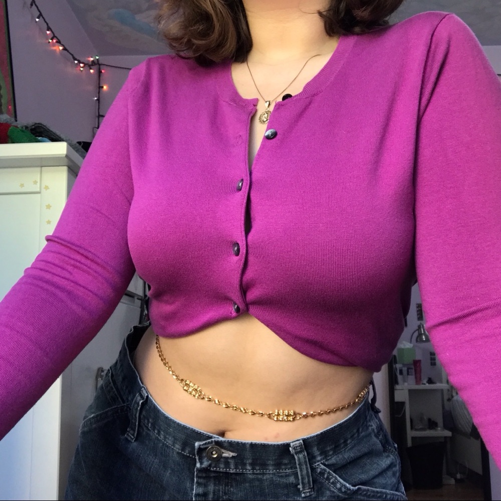 Charter Club Fuchsia Sweater